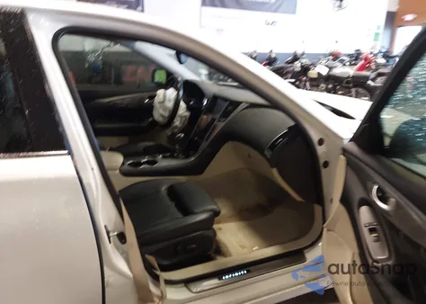 2014 Infiniti Q50 Premium z USA, uszkodzony, nr VIN JN1BV7AP0EM679026